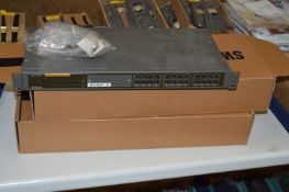 *Two D-Link DES-1024r 10x100 Fast Ethernet Switches