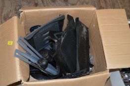 *Box Containing Flat Screen Monitor Brackets, etc.