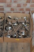 *Fifty Stainless Steel Serving Spoons