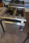 Moorwood Vulcan Gas Fired Two Basket, Two Compartment Fryer
