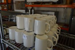 Thirty Two Assorted White Cups