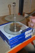 Four Two Teir Glass Cake Stands