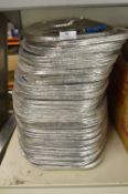 Thirty Packs of Oval Aluminium Platters