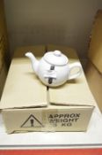 Box Containing Six Price & Kensington Teapots