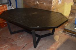 *Octagonal Exterior Garden Table