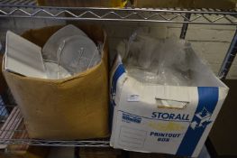 Two Boxes of Orion Contemporary Dinnerware