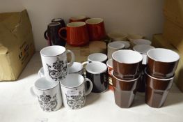 Thirty Four Assorted Cups