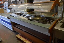 Buffet Style Serve Through Display Unit