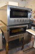 Two Deck Electric Pizza Oven
