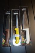 Three Chefs Knives