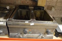 Electric Two Compartment Fryer