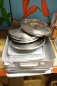 Stainless Steel Bain Marie Lids, Aluminium Roasting Tins, etc.