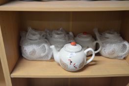 Five Six Pot Teapots (Chickens)