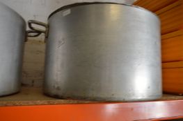 Large Aluminium Cooking Pot with Cover