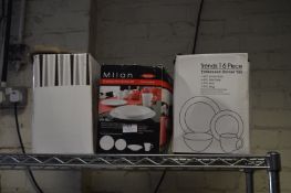 Three Part Dinner Services