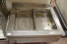Stainless Steel Two Pot Bain Marie