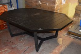 *Octagonal Exterior Garden Table
