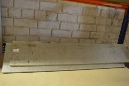 Two Stainless Steel Shelf Units