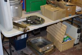 6' Folding Table and One Other (At Fault)