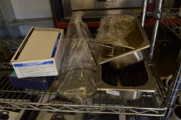 Stainless Kitchen Tools, Bain Marie Inserts, Elast Plasters, etc.