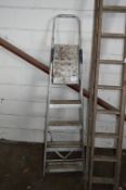 *Set of Four Tread Aluminium Platform Steps
