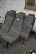 *Six Single and One Double Coach Seats with Seat Belts