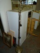 Standard Lamp in Brass Finish