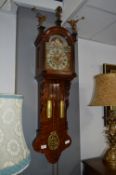 Walnut Cased Dutch Pendulum Wall Clock