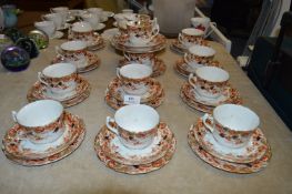 Edwardian Sutherland China Floral Decorated Tea Set