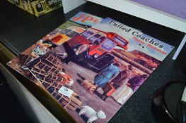 Two Enamel Type Travel Posters