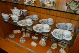 Oriental Fine Porcelain Tea Set