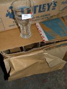 Box Containing Forty Eight Kronenbourg Pint Glasses