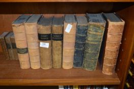 Twelve Antique Books