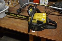 Maccullough Evolution 540 Petrol Driven Chainsaw