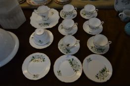 Royal Stafford Camellia Floral Decorated Part Tea Set