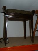Edwardian Piano Stool