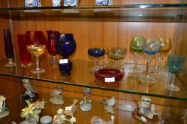 Quantity of Coloured Glass