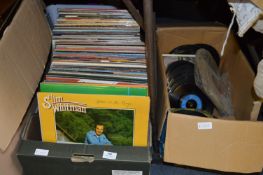 Large Quantity of LPs and 45rpm Records