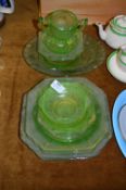 Green Glassware