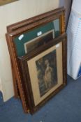 Three Gilt Framed Prints 
