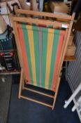 Two Vintage Deck Chairs