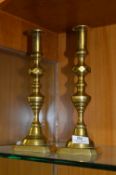 Pair of Brass Candlesticks