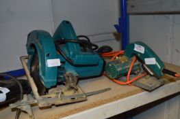 Black & Decker Electric Planer and a Circular Hand Saw