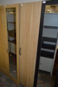 *Limed Oak Single Wardrobe