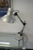 Silver Anglepoise Lamp