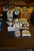 Assorted Electrical Items; Multi Band Radio, Table Lamps, FM Radios, etc.