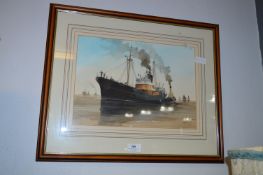 Framed Adrian Thompson Watercolour 