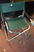Aluminium Framed Directors Chair