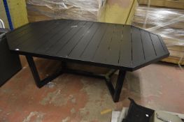 *George at Home Modern Eight Sided Dining Table