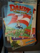 Box Containing Dandy and Other Comics from the 60's & 70's